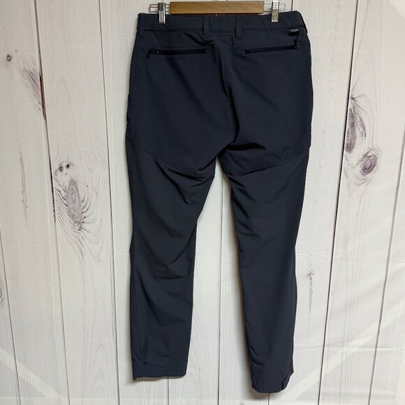 Patagonia Point Peak Trail Pants Women’s 12 – Forge Grey, EUC - Picture 3 of 15